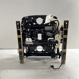 FRONT LEFT DRIVER SEAT LOWER TRACK FRAME BLACK OEM PORSCHE CAYENNE 2011-2017 FRONT LEFT DRIVER SEAT LOWER TRACK FRAME BLACK OEM PORSCHE CAYENNE 2011-2017