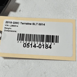 Roof Overhead Console Dome Lamp Light Switch Transmitter OEM 2018-23 GMC Terrain