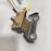 15-21 LEXUS NX200T NX300H REAR LOWER PASSENGER SIDE DOOR HINGE GRAY OEM *1H9*