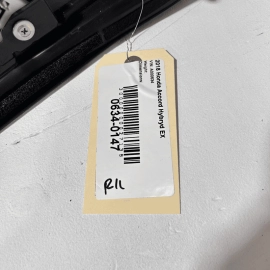 2018 HONDA ACCORD REAR LEFT DRIVER SIDE INTERIOR DOOR PANEL TRIM COVER OEM 2018 HONDA ACCORD REAR LEFT DRIVER SIDE INTERIOR DOOR PANEL TRIM COVER OEM