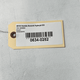 2013 - 2020 HONDA ACCORD REAR TRUNK DECK LID DYNAMIC DAMPER OEM