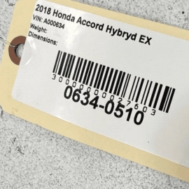 HONDA ACCORD HYBRID 2017-2020 CR-V Hybrid 2020 2.0L OXYGEN O2 LAMBDA SENSOR OEM