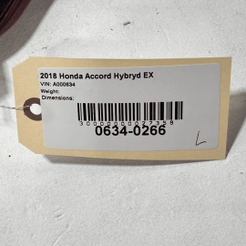 2018 - 2020 HONDA ACCORD HYBRID REAR LEFT DRIVER SIDE INNER TAILLIGHT LAMP OEM