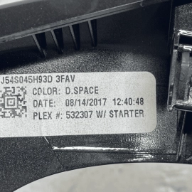 2017 - 2019 FORD ESCAPE DASH START LEFT TRIM MOLDING Engine Start Stop Butt