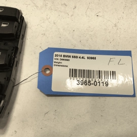 2011-2016 BMW 550i xDrive Front Left Driver Door Power Master Window Switch OEM