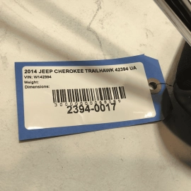 2014-2023 Jeep Cherokee Front Left or Right Side Seat Leather Headrest OEM