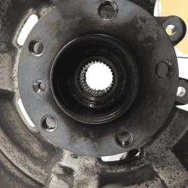 2011-2016 BMW 550 5 SERIES REAR LEFT DRIVER SIDE SPINDLE KNUCKLE BEARING HUB OEM