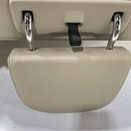 2017-2019 AUDI Q7 REAR 3RD ROW SEAT UPPER CUSHION W/ HEADRESTS & FRAME OEM BEIGE