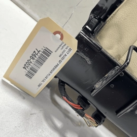 2017-2019 AUDI Q7 REAR 3RD ROW SEAT UPPER CUSHION W/ HEADRESTS & FRAME OEM BEIGE