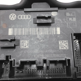 AUDI A6 S6 2013-2018 FRONT LEFT DRIVER SIDE DOOR CONTROL MODULE & COVER OEM