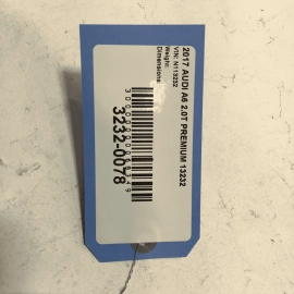 AUDI A6 S6 2013-2018 FRONT LEFT DRIVER SIDE DOOR CONTROL MODULE & COVER OEM