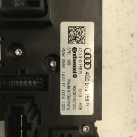 2017-2018 AUDI A6 S6 REAR CENTER A/C HEAT SEATS HVAC CLIMATE CONTROL SWITCH OEM