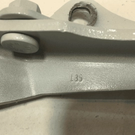 2013 - 2018 AUDI A6 S6 REAR LEFT DRIVER SIDE TRUNK LID DECK HINGE WHITE OEM S9R