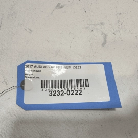 2012-2018 AUDI A6 QUATTRO  AWD REAR DRIVE SHAFT PROPELLER ASSEMBLY OEM