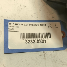 2012-2018 AUDI A6 S6 REAR LEFT DRIVER SIDE SPINDLE KNUCKLE HUB OEM