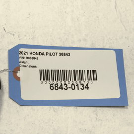 2016-2022 Honda Pilot Rear Left or Right Pillar Tweeter Speaker 1Pcs OEM