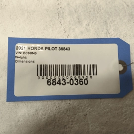 2018-2022 HONDA PILOT INSTRUMENT PANEL DASHBOARD SUN LOAD LIGHT SENSOR OEM