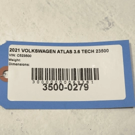 2021 Volkswagen Atlas Steering Gear Wire Harness OEM