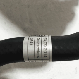 2014-16 BMW 5 6 SERIES 550i 4.4L ENGINE RADIATOR WATER COLANT HOSE PIPE LINE OEM