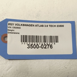 2018 Volkswagen Atlas SE 3.6L Dashboard & Main Body Wire Harness OEM