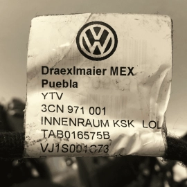 2018 Volkswagen Atlas SE 3.6L Dashboard & Main Body Wire Harness OEM