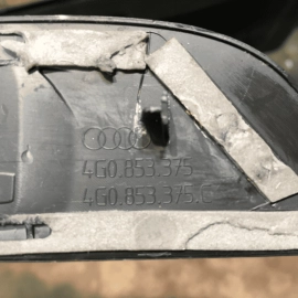 AUDI A6 S LINE 2012-2018 REAR DRIVER SIDE DOOR SILL SCUFF STEP PLATE COVER OEM