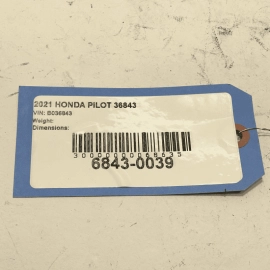 16-2022 HONDA PILOT AWD 3.5L ENGINE MOTOR WEIGHT MOUNT BRACKET MOUNT DAMPER OEM