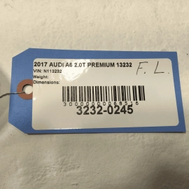 AUDI A6 S6 FRONT LEFT DRIVER SIDE REARWARD UPPER CONTROL ARM OEM 2013 - 2018