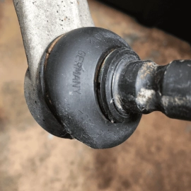 AUDI A6 S6 FRONT LEFT DRIVER SIDE REARWARD UPPER CONTROL ARM OEM 2013 - 2018