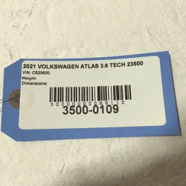 2018-2023 VOLKSWAGEN ATLAS DASH HEATER CLIMATE CONTROL BEZEL TRIM PANEL OEM