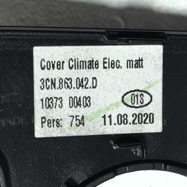 2018-2023 VOLKSWAGEN ATLAS DASH HEATER CLIMATE CONTROL BEZEL TRIM PANEL OEM