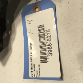 2011-2016 BMW 550 FRONT PASSENGER SIDE FENDER LINER SPLASH SHIELD COVER OEM