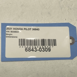 2020-2022 Honda Pilot Cabin Fuse Relay Box Junction Block Unit OEM