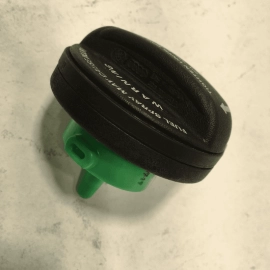 DEFECT! 2012-2018 AUDI A6 Fuel Tank Gas Cap Filler Cover OEM
