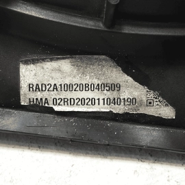 16-22 HONDA PILOT FRONT PASSANGER SIDE RADIATOR COOLING FAN MOTOR & SHROUD OEM