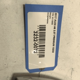 2015-2018 AUDI A6 S6 FRONT OR REAR LEFT DRIVER SIDE DOOR EXTERIOR HANDLE S9R OEM