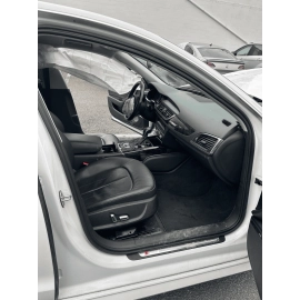 2013 - 2018 AUDI A6 S6 REAR PASSENGER SIDE TRUNK LID DECK HINGE WHITE OEM S9R