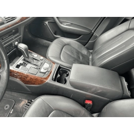 AUDI A6 REAR DRIVER SIDE DOOR PANEL PULL HANDLE ARMREST COVER TRIM 2012-2018 OEM