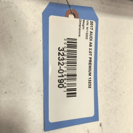 AUDI A6 REAR DRIVER SIDE DOOR PANEL PULL HANDLE ARMREST COVER TRIM 2012-2018 OEM