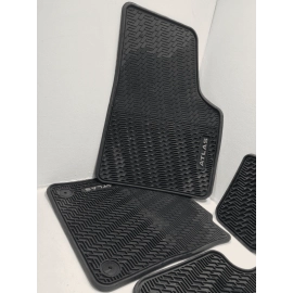2020-2024 VOLKSWAGEN ATLAS ALL WEATHER FLOOR RUBBER COVER MAT SET OF 5 PCS OEM 2020-2024 VOLKSWAGEN ATLAS ALL WEATHER FLOOR RUBBER COVER MAT SET OF 5 PCS OEM