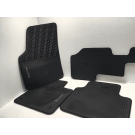 2020-2024 VOLKSWAGEN ATLAS ALL WEATHER FLOOR RUBBER COVER MAT SET OF 5 PCS OEM 2020-2024 VOLKSWAGEN ATLAS ALL WEATHER FLOOR RUBBER COVER MAT SET OF 5 PCS OEM