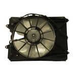 16-22 HONDA PILOT FRONT DRIVER SIDE RADIATOR COOLING FAN MOTOR & SHROUD OEM