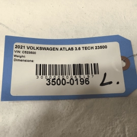 21-2023 VOLKSWAGEN ATLAS FRONT LEFT DRIVER SIDE ADAPTIVE HEADLIGHT ASSEMBLY OEM