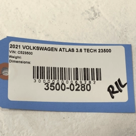 2019-2025 Volkswagen Jetta Rear Left Driver Side Upper Hinge OEM
