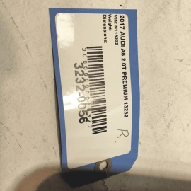 2016 - 2018 AUDI A6 S6 REAR RIGHT PASSENGER SIDE INNER TAILLIGHT LIGHT LAMP OEM