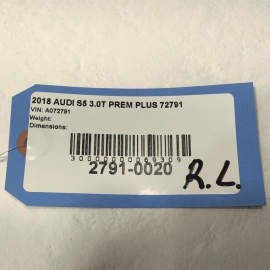 2018-2024 AUDI S5 A5 SPORTBACK REAR DRIVER SIDE DOOR WIRE WIRING HARNESS OEM