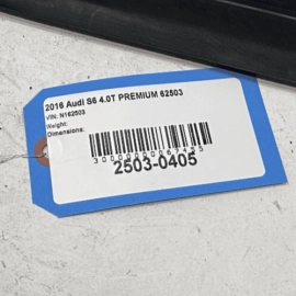 AUDI S6 2013-2018 4.0L ENGINE RADIATOR SUPPORT UPPER AIR DEFLECTOR COVER OEM