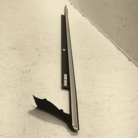 AUDI A6 S6 FRONT LEFT DRIVER SIDE DOOR WINDOW BELT MOLDING CHROME 2012-2018 OEM