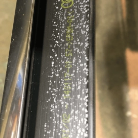 AUDI A6 S6 FRONT LEFT DRIVER SIDE DOOR WINDOW BELT MOLDING CHROME 2012-2018 OEM