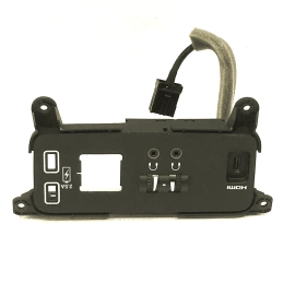 2019-2022 Honda Pilot Center Console Rear Back Media Panel w/Power Outlet OEM